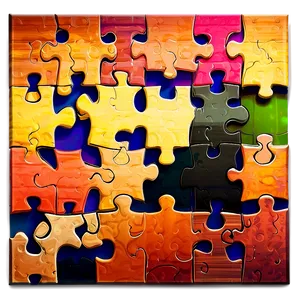 Abstract Jigsaw Design Png 57 PNG Image