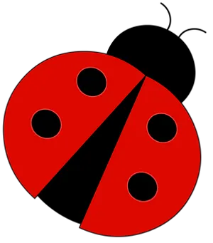 Abstract Ladybug Symbol PNG Image