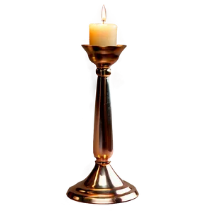 Abstract Metal Candlestick Png 06262024 PNG Image