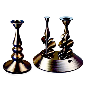 Abstract Metal Candlestick Png 34 PNG Image