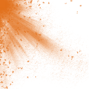 Abstract Orange Particle Light Streams PNG Image