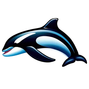 Abstract Orca Whale Art Png 75 PNG Image