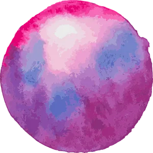 Abstract Pink Blue Circle Art PNG Image