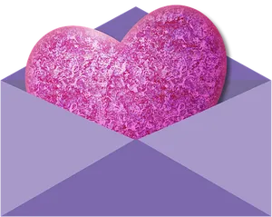 Abstract Pink Heart Design PNG