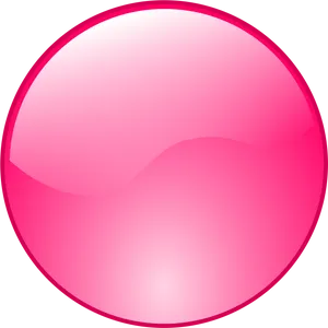 Abstract Pink Sphere Graphic PNG Image