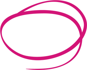 Abstract Pink Swoosh Graphic PNG