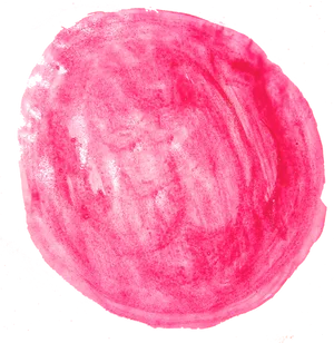 Abstract Pink Watercolor Circle PNG Image