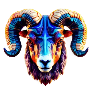 Abstract Ram Head Graphic Png 46 PNG Image