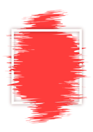 Abstract Red Black Distortion PNG Image