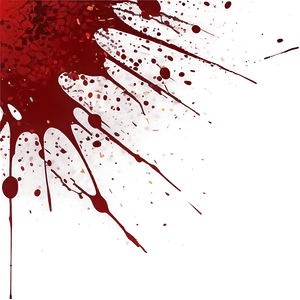 Abstract Red Splatter Design Png 06132024 PNG Image