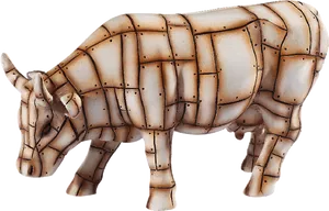 Abstract Rhinoceros Sculpture.png PNG Image