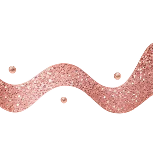 Abstract Rose Gold Glitter Waves Png 60 PNG Image