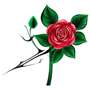 Abstract Rose Vector Creation Png 06292024 PNG Image