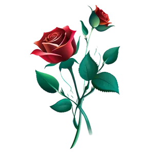 Abstract Rose Vector Creation Png Lsr PNG Image