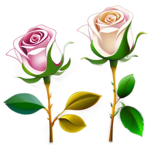 Abstract Rose Vector Creation Png Xta PNG Image