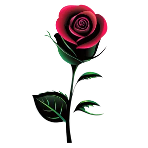 Abstract Rose Vector Creation Png Yvt40 PNG Image