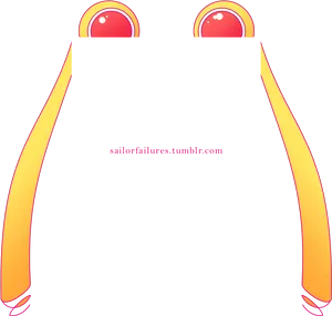 Abstract Sailor Moon Eyes PNG Image