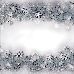 Abstract Snow Border Png Lat46 PNG Image