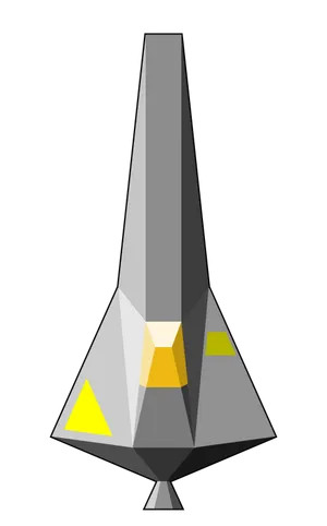 Abstract Space Shuttle Vector PNG