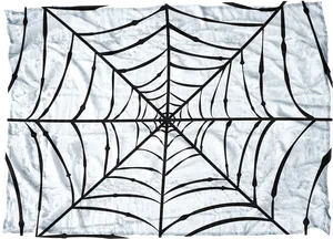 Abstract Spider Web Design PNG Image