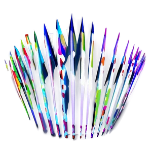 Abstract Spikes Illustration Png 51 PNG Image