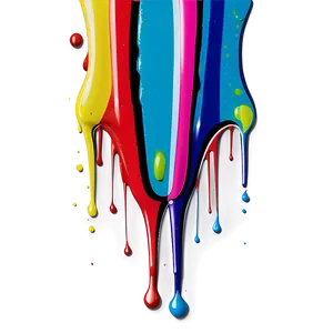 Abstract Spray Paint Drip Png Pob63 PNG Image