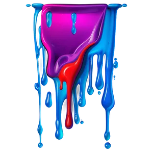 Abstract Spray Paint Drip Png Pyk17 PNG Image