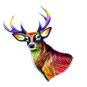 Abstract Stag Art Png 51 PNG Image