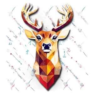 Abstract Stag Art Png Bpb96 PNG Image