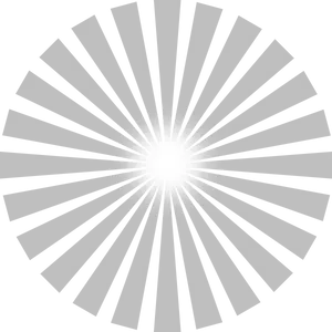 Abstract Sunburst Design PNG Image