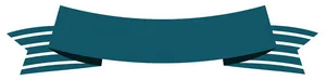 Abstract Teal Banner Background PNG Image