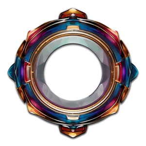 Abstract Token Frame Art Png Hvf37 PNG Image