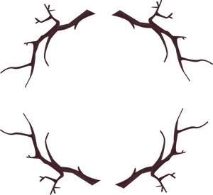 Abstract Tree Branch Pattern PNG Image