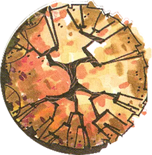 Abstract Tree Round Artwork PNG Image