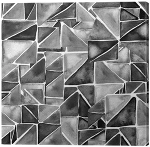 Abstract Triangular Tiles Texture PNG Image