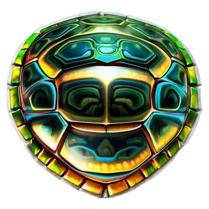 Abstract Turtle Shell Art Png 93 PNG Image