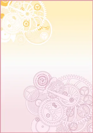 Abstract Watch Gears Background PNG Image