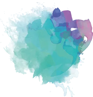 Abstract Watercolor Splash Background PNG Image