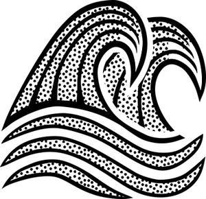 Abstract Wave Pattern PNG