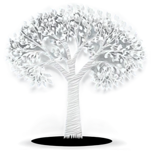 Abstract White Tree Picture Png 64 PNG Image