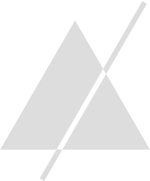 Abstract White Triangle Design PNG Image