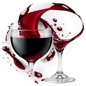 Abstract Wine Splash Png Hdv PNG Image