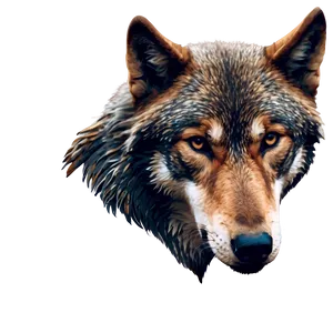 Abstract Wolf Face Icon Png Eij30 PNG Image