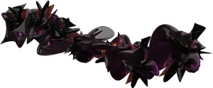 Abstract3 D Artwork Composition PNG Image