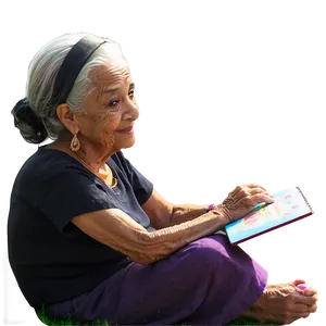 Abuela's Story Time Png Tcc PNG Image