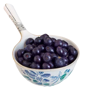 Acai Berry Scoop Png Mbe28 PNG Image