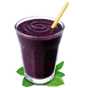 Acai Smoothie Glass Png Owx1 PNG Image