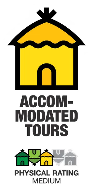 Accommodated Tours Medium Physical Rating PNG