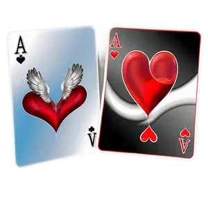 Ace Card With Heart Png 90 PNG Image