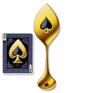 Ace Of Spades Playing Card Png Jkq PNG Image